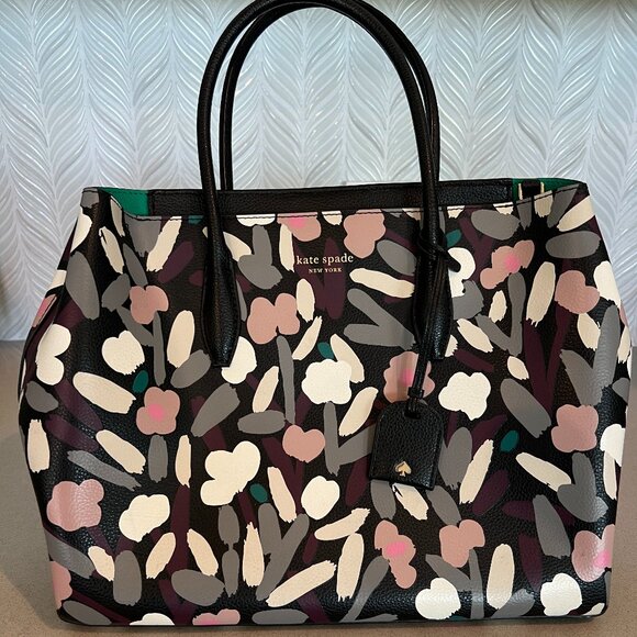 Kate Spade - Eva Fete Floral - Medium Size - Top Zip - Satchel - Picture 1 of 3